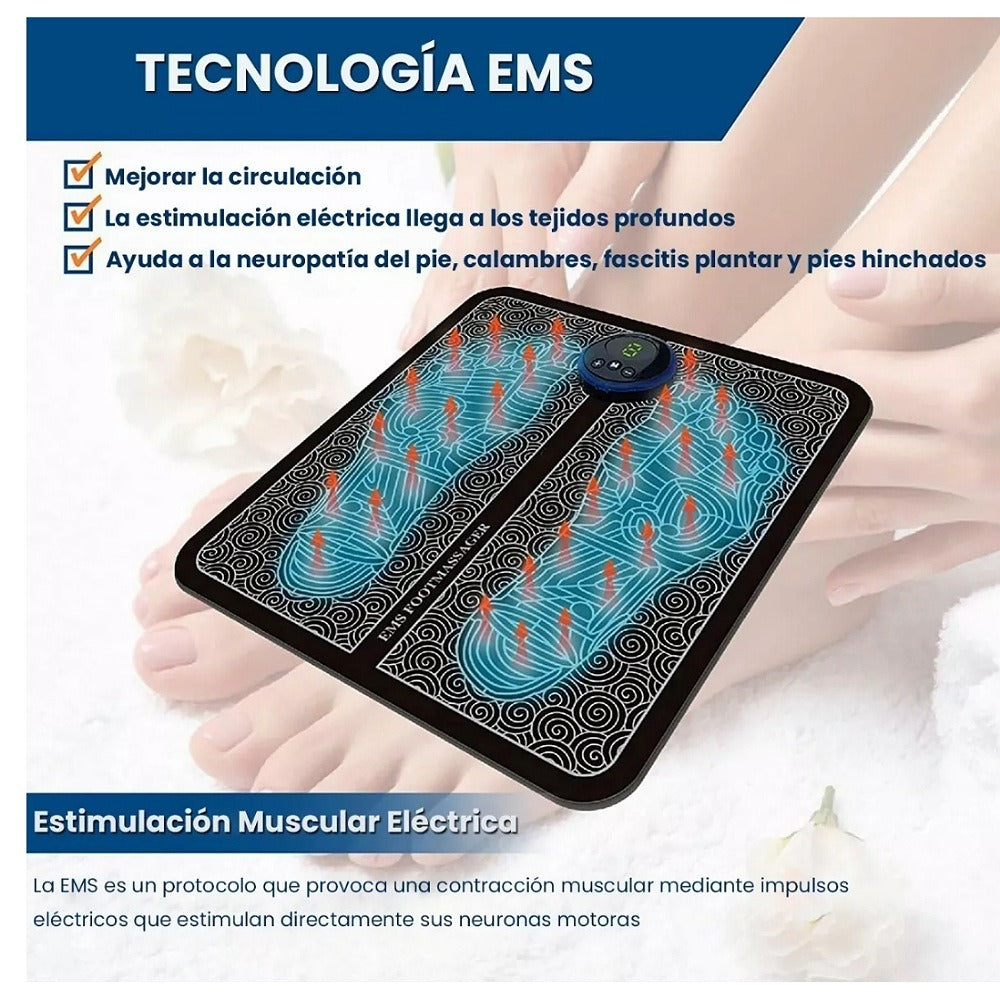 Masajeador Electrico Pies Multifunc.ems