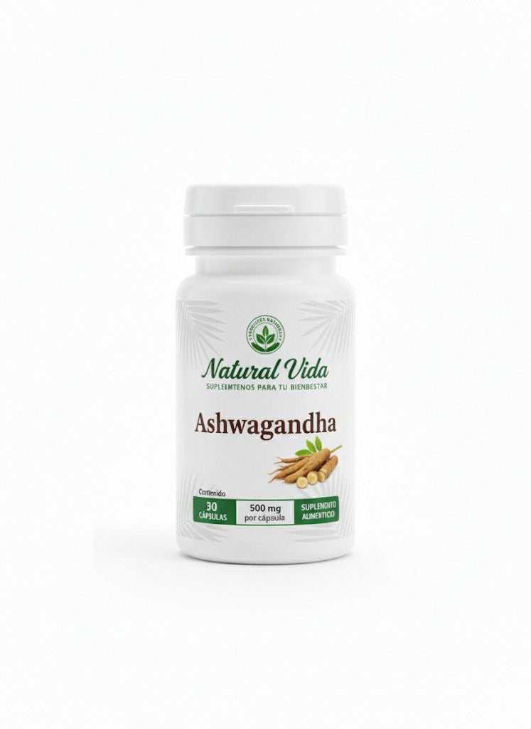 Ashwagandha 500 Mg Capsulas Naturales