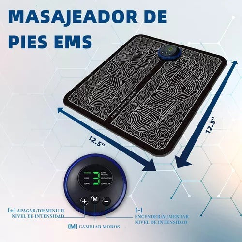 Masajeador Electrico Pies Multifunc.ems