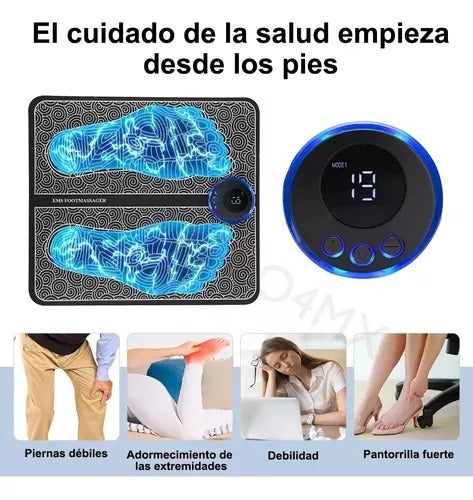 Masajeador Electrico Pies Multifunc.ems