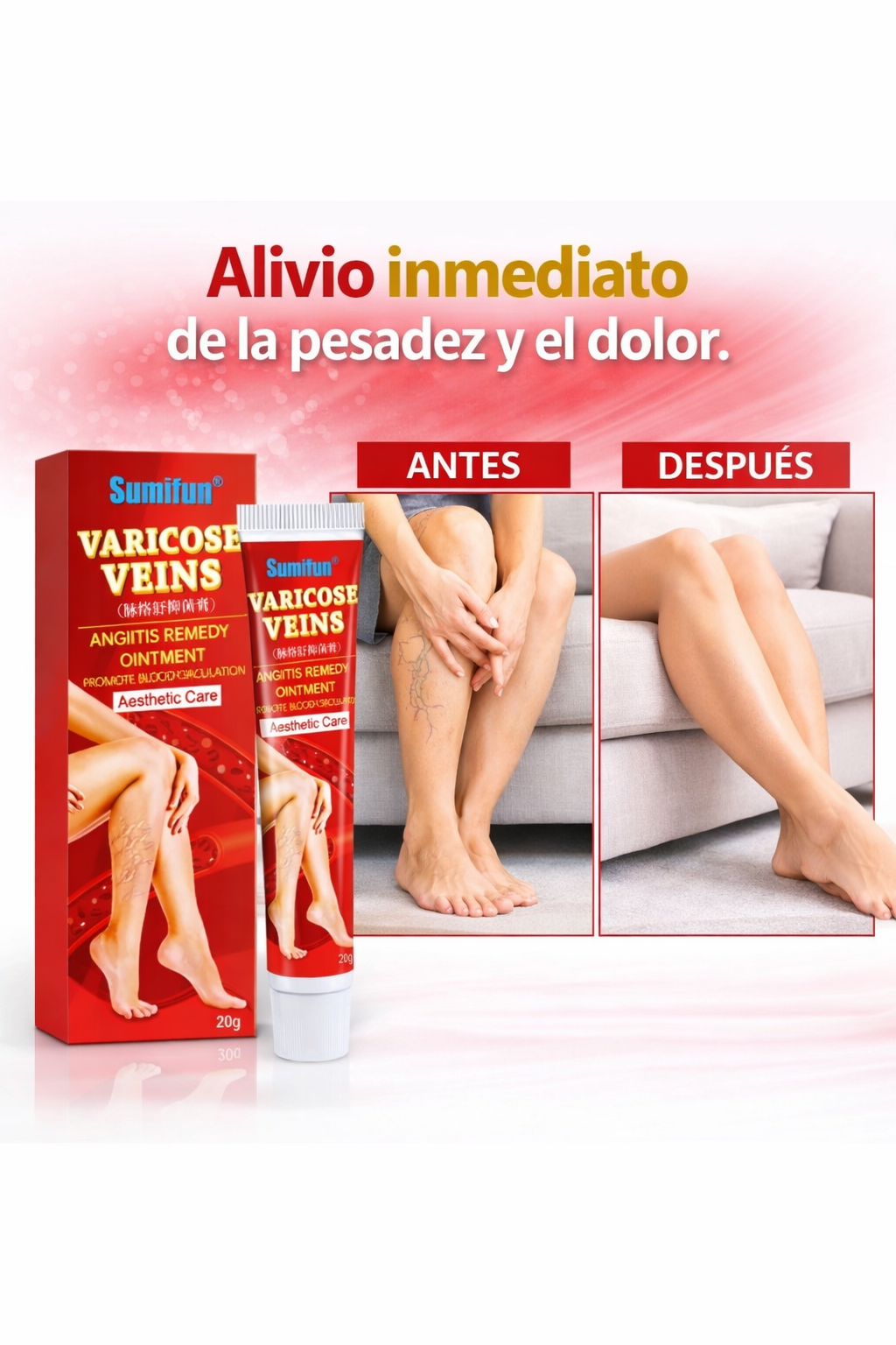 Pomada Crema Para Las Varices