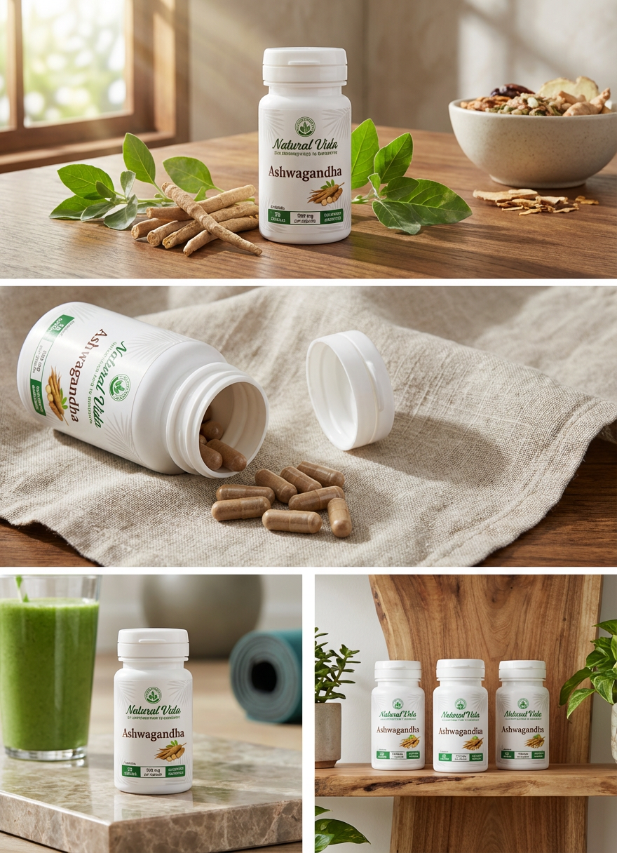 Ashwagandha 500 Mg Capsulas Naturales
