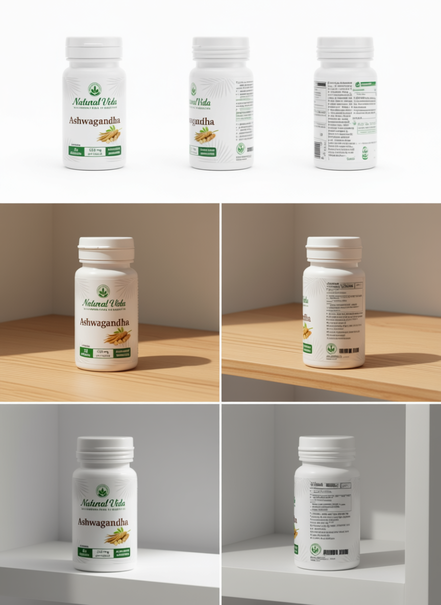 Ashwagandha 500 Mg Capsulas Naturales